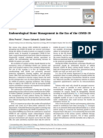 Endourological Stone Management in The Era of The COVID-19: Editorial