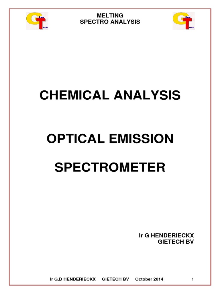 Spectrometer Analysis V2 PDF | PDF | Spectroscopy | Emission Spectrum