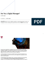 Are You A Digital Manager - Harvard Business School Working Knowledge