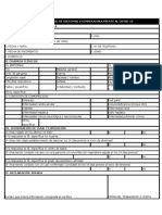 Ficha de Control de Sintomas y Temperatura Frente Al Covid-19