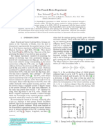 Franck-Hertz Experiment