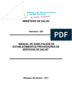 (NORMATIVA 080) MANUAL DE HABITACIÓN DE ESTABLECIMIENTOS PROVEEDORES DE SERVICIOS DE SALUD.pdf