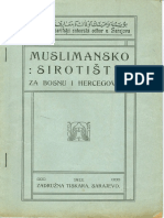 MUSLIMANSKO SIROTISTE U Sarajevu