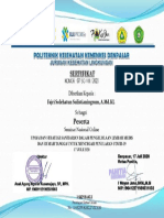 Sertifikat Seminar Online Polkesden 17 Juli 2020 Fajri Solehatun Sulistianingrum, A.Md - KL PDF