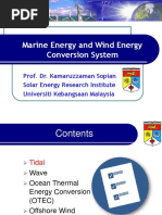 Lecture 5 -  Marine and Wind Energy Conversion System