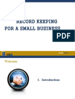 Record Keeping For A Small Business
