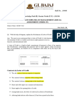 Roll No 19048: Post Graduate Diploma in Management (2019-21) Assignment (Term - Iv)