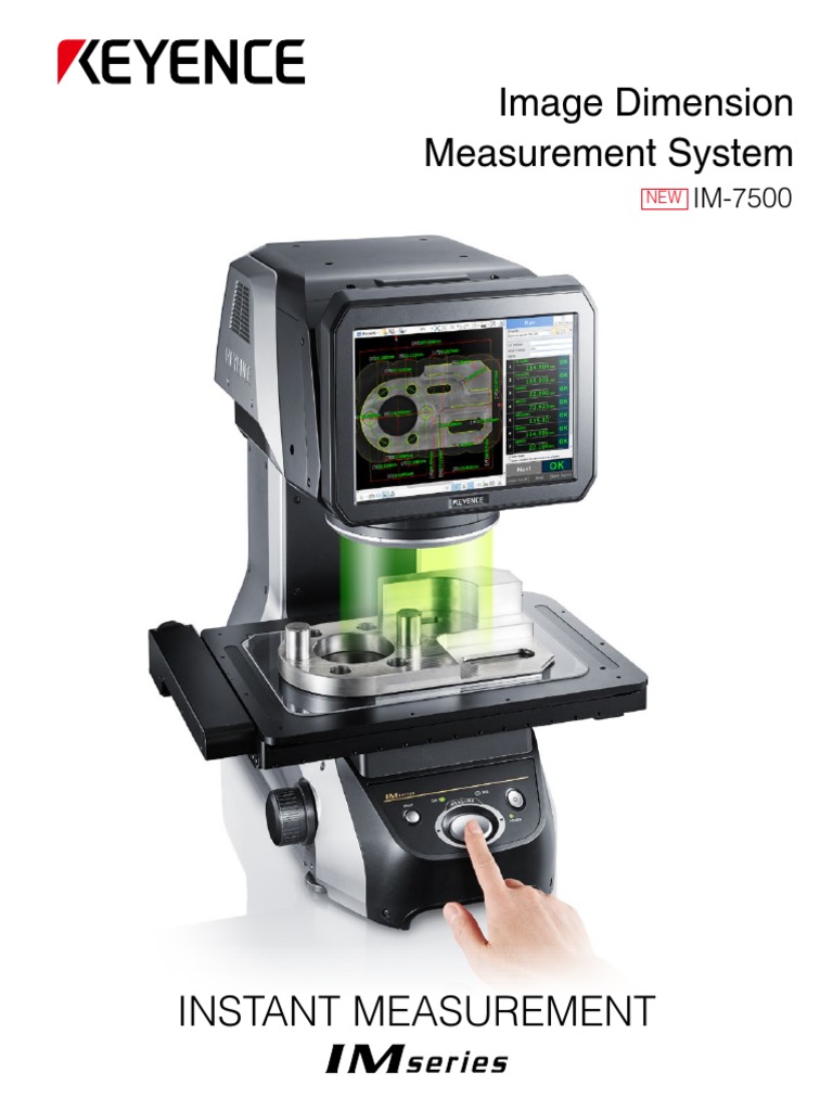 Keyence Instant Measurment PDF Calibration Personal Computers