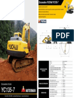 Excavadora Yuchai Yc135-7 PDF