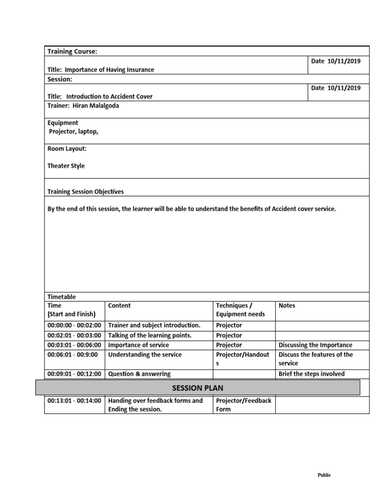 Importance of Accident Insurance Training | PDF | Computers ...