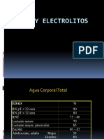 Agua y Electrolitos