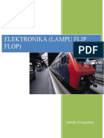 Elektronika (Lampu Flip Flop) : Isabella Dwiagustine