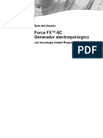 Electrobisturi Force Fx-8cs Manual de Usuario