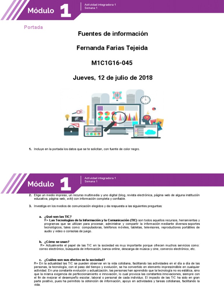 M01S1AI1 | PDF | Tecnología de información y comunicaciones | Comunicación
