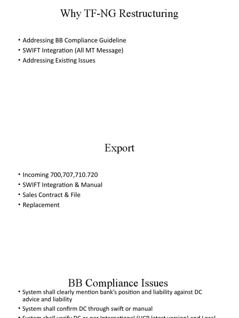 Letter of Credit Flow Based On SWIFT MT | PDF | Letter Of Credit ...