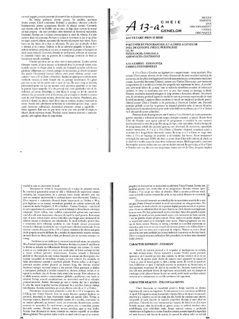 13 Cheile Genelor Richard Rudd PDF