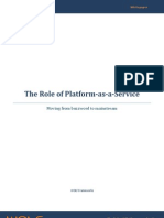 WOLF WHITEPAPER - The Role of Platform-as-a-Service