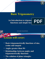 Basic Triganometery