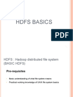 3 HDFS Basics
