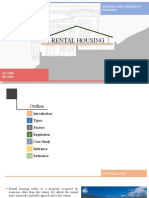 Rental Housing: Housing and Community Planning