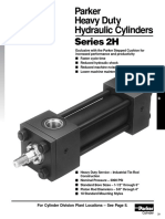 Series 2H: Parker Heavy Duty Hydraulic Cylinders