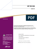 NF EN 558 Flanged Valves