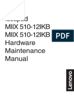Ideapad MIIX 510-12IKB MIIX 510-12IKB LTE Hardware Maintenance Manual