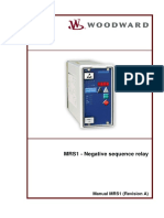 Negative sequence relay MRS1-I1D