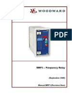 Frequency Relay MRF3 81