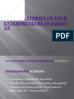 Success Stories of Five Enterpreneurs in Pakistan