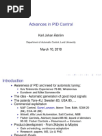 Advances in PID Control: Karl Johan Åström