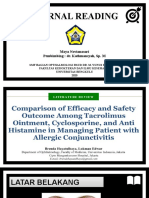 Topical Immunomodulators for Allergic Conjunctivitis