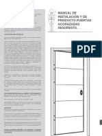 Manual de Instalacion de Puertas Acorazadas