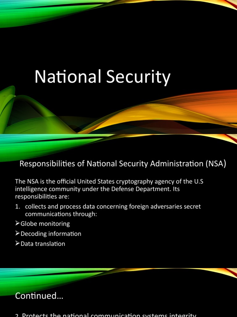 15 Slides | PDF | Cybercrime | National Security Agency