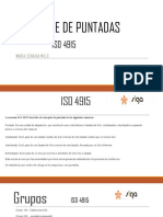 SERIES DE PUNTADAS SEGUN ISO 4915