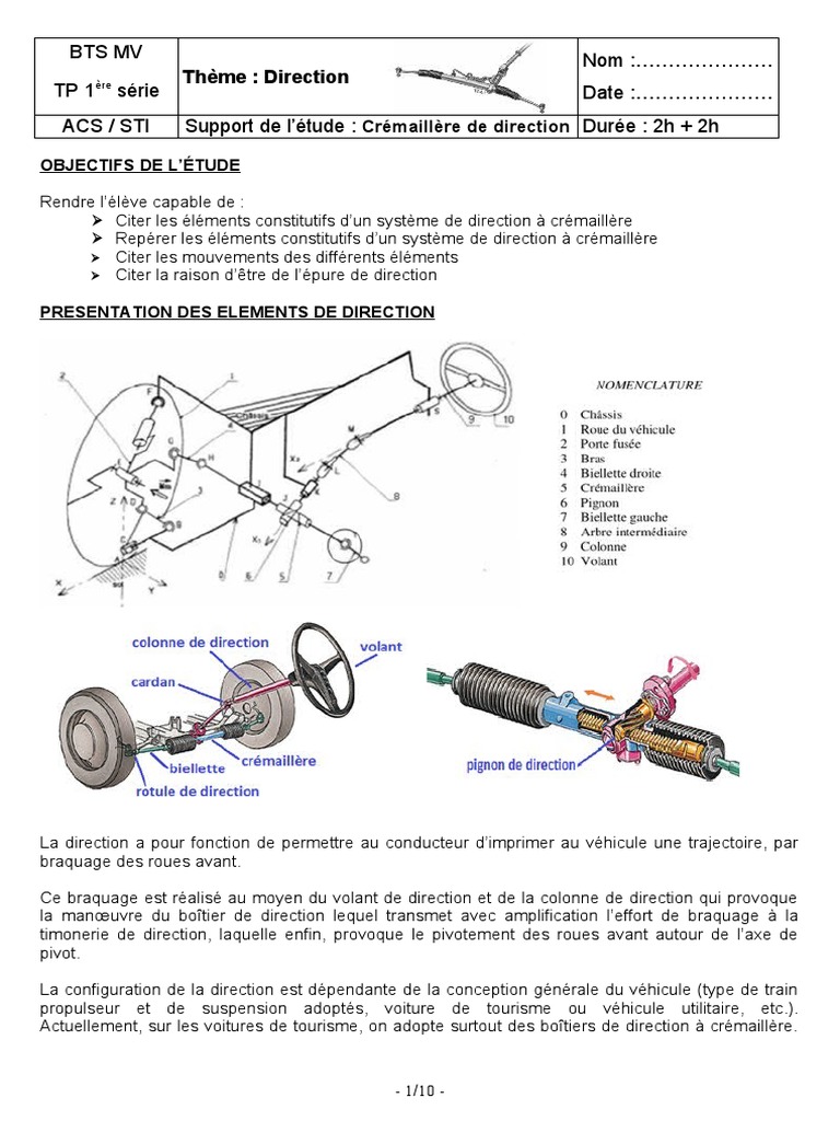 tp1 Direction | PDF | Direction (automobile) | Angle