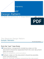 The Observer Design Pattern: Introduction To Software Engineering