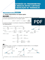 Razões trigonométricas de ângulos especiais