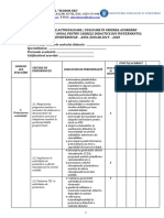 CNTN - Fisa cadru de autoevaluare  2019-2020