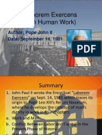 Pope John Paul II's 1981 Encyclical on Human Work