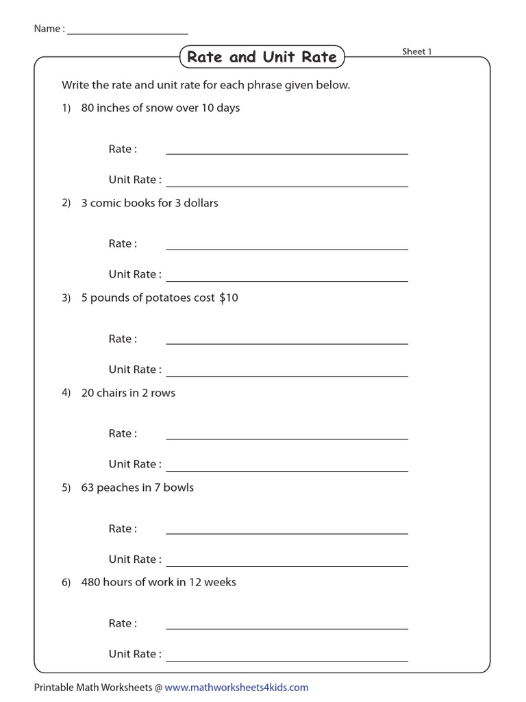 Rate | PDF