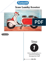 How To Draw Lamby Scooter