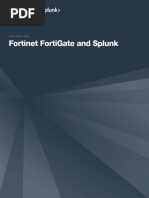 Fortinet Fortigate and Splunk: Deployment Guide