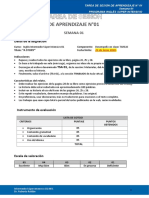 De Aprendizaje N°01: Semana 01