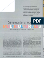 Cómo Gestionar Equipos Multiculturales PDF