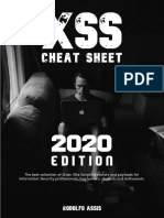 XSS Cheat Sheet 2020 Edition Sample PDF