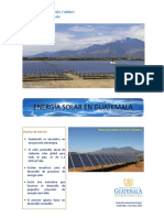 Energía Solar en Guatemala