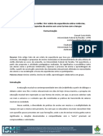 O Ensino Coletivo de Violão - Um Relato de Experiência Sobre Vivências, Estratégias e Propostas de Ensino em Uma Turma Com Crianças