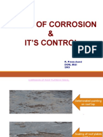 Basics of Corrosion & It'S Control: R. Premchand DGM, M&I SRO