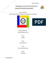 Procedimientos Estructura Secuenciales en C#